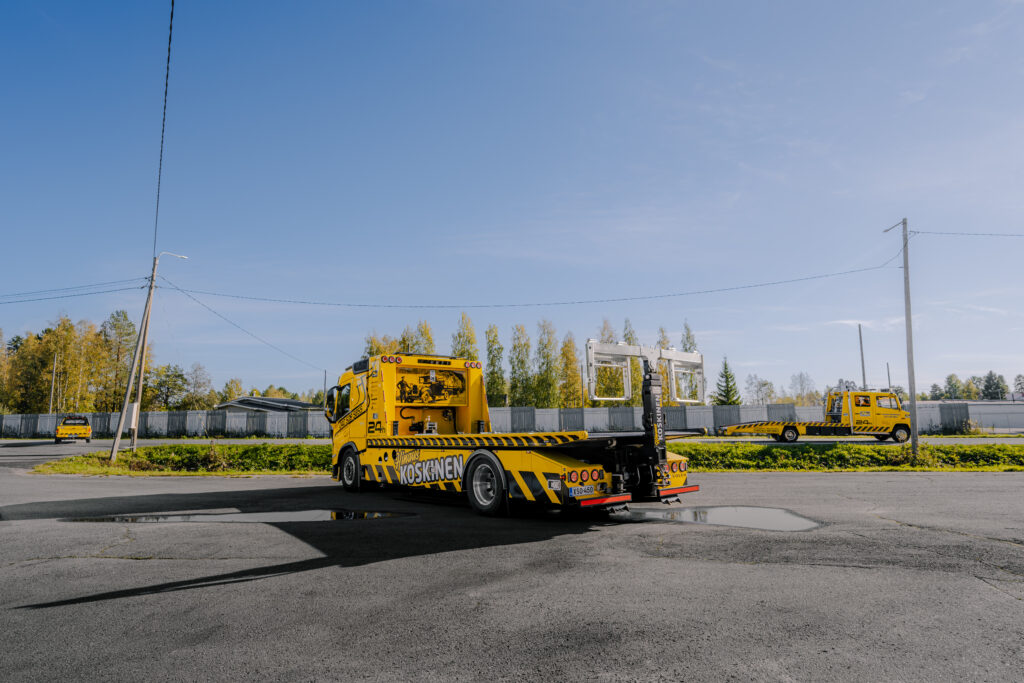 Hinaus Koskinen kalusto